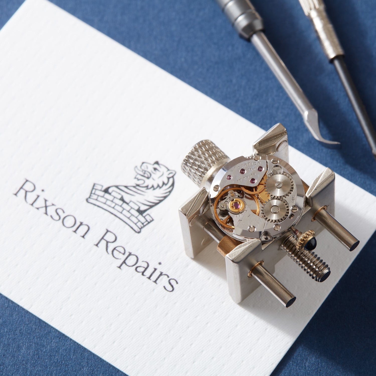 Cartier Tank watch movement Rixson Repairs Watch Repair
