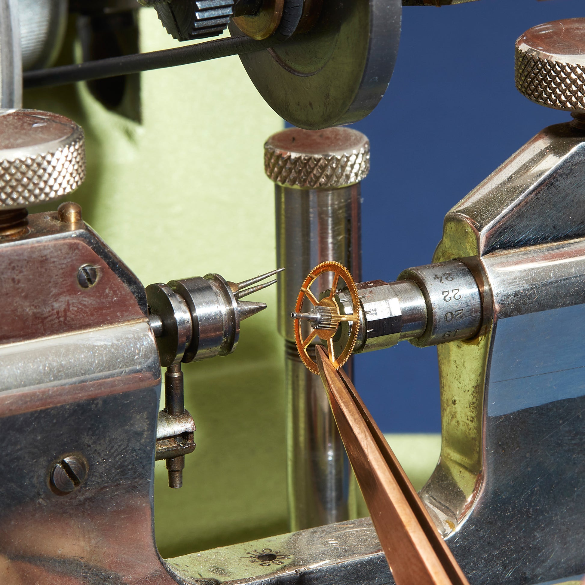 pinion polishing watch repair burnishing