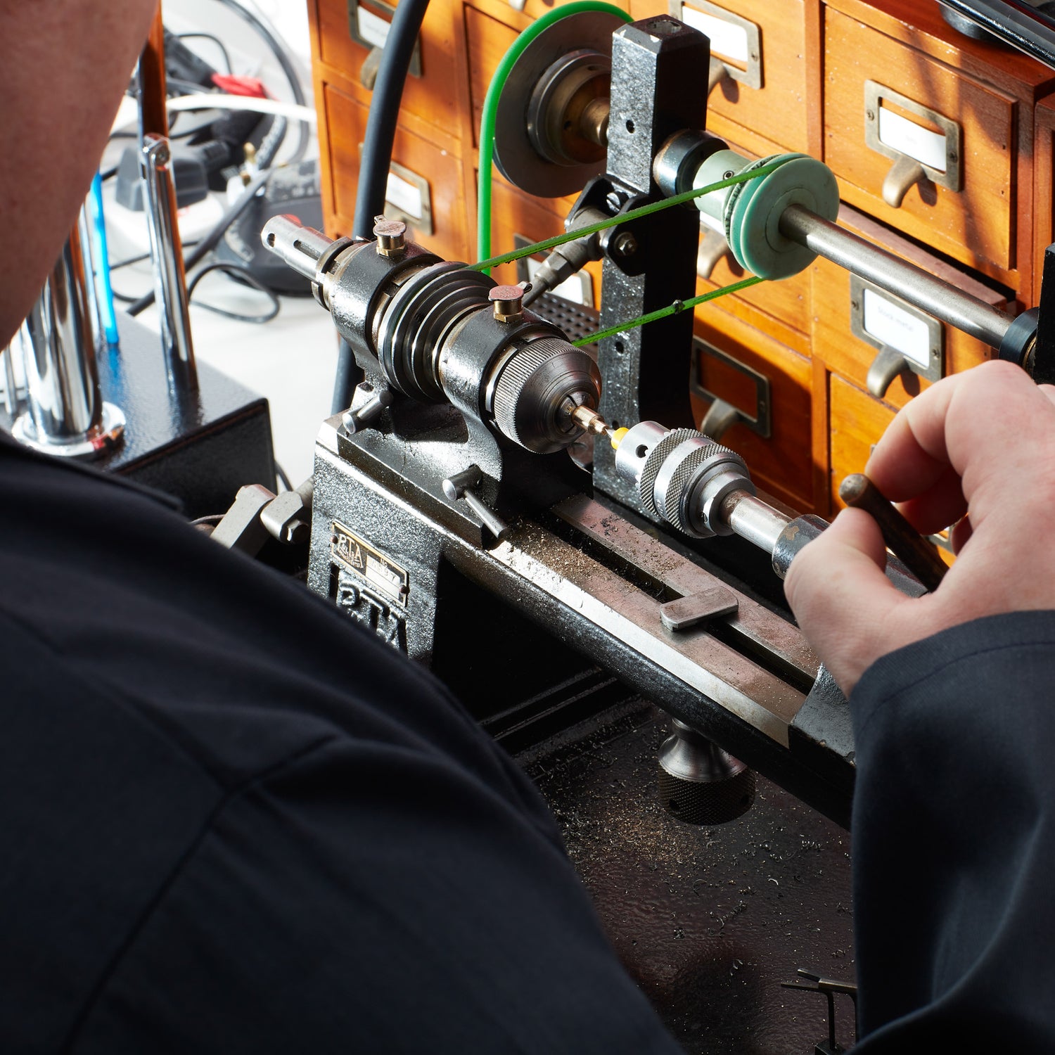 watchmakers lathe Rixson Repairs part making pultra P 