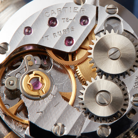 Cartier 78-1 watch movment Rixson Repairs 